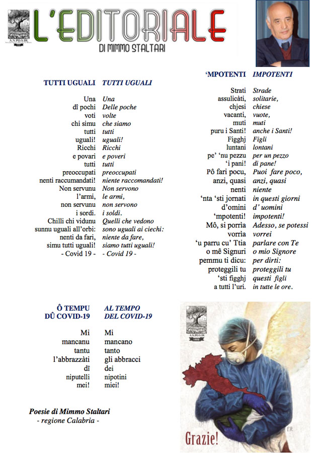 Non permettiamo a nessuno di toglierci la “speranza”...