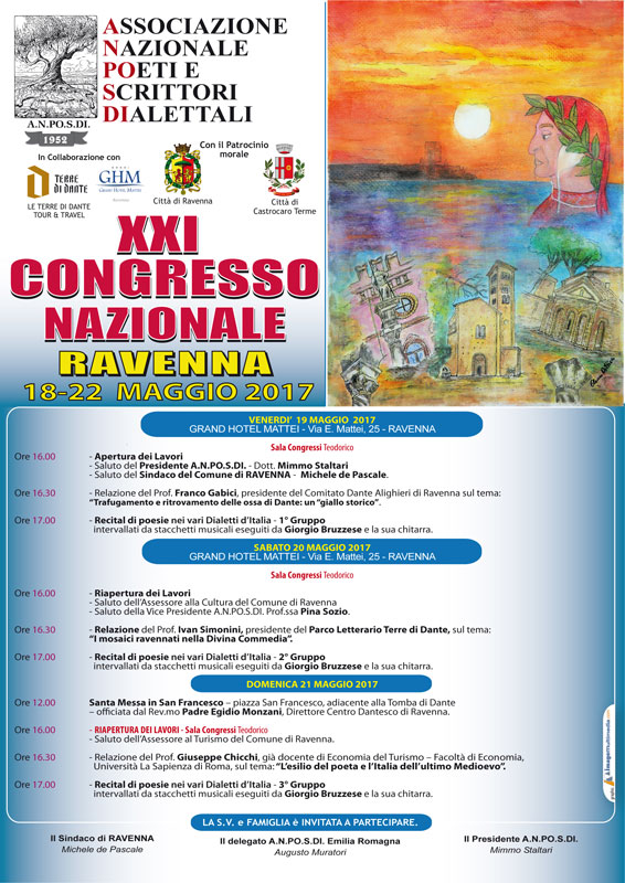 CONVEGNO DI PRIMAVERA - 18-22 Maggio 2017  -  RAVENNA