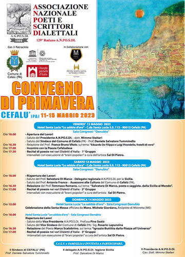 CONVEGNO DI PRIMAVERA - Cefalù 11-15 Maggio 2023